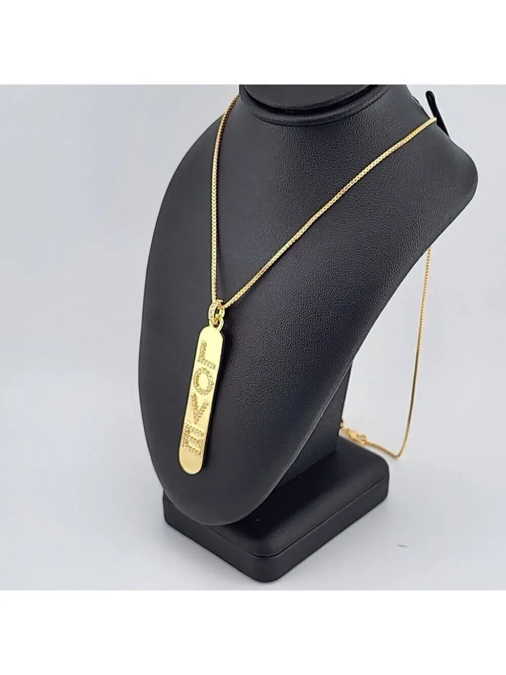 Brand New LOVE box Necklace